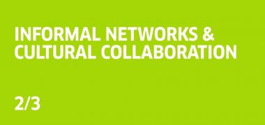 Cover image for the webinar Informal Networks and Cultural Collaboration.