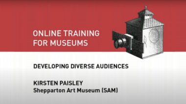 Online Training For Museums - developing diverse audiences