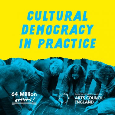 title page of the cultural democracy in practice report