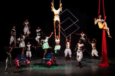 Performers at Ethiopia's Fekat Circus