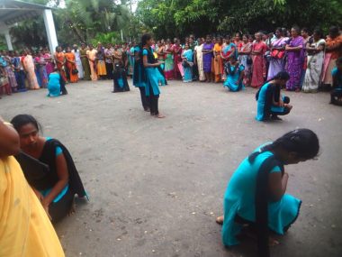 Suriya’s all-women Cultural Group performing for women in different communities