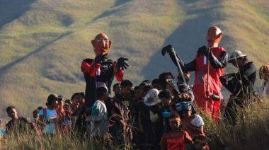 Tao Silalahi Arts Festival at Toba Lake, North Sumatera