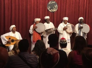 Photo of the band Nuba Nour performing